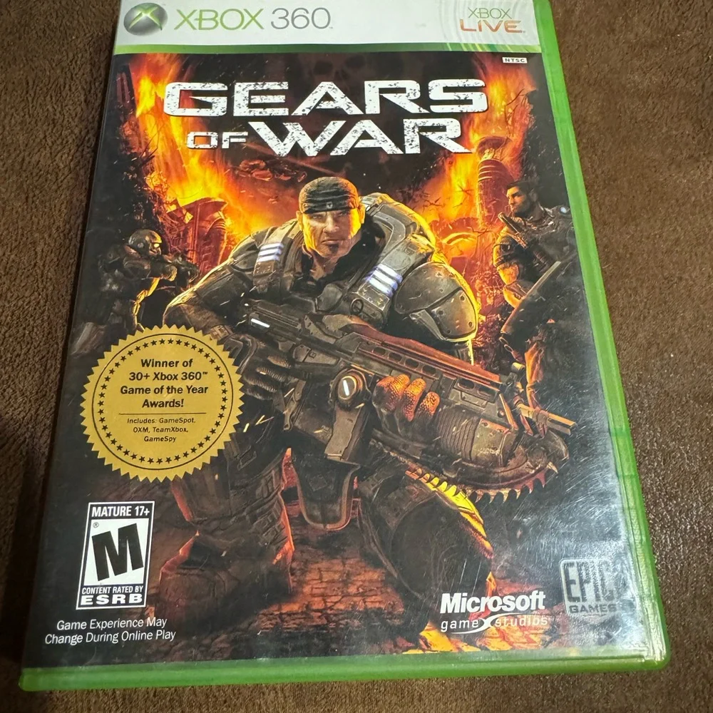 Microsoft Gears of War for Xbox 360 - Green Case